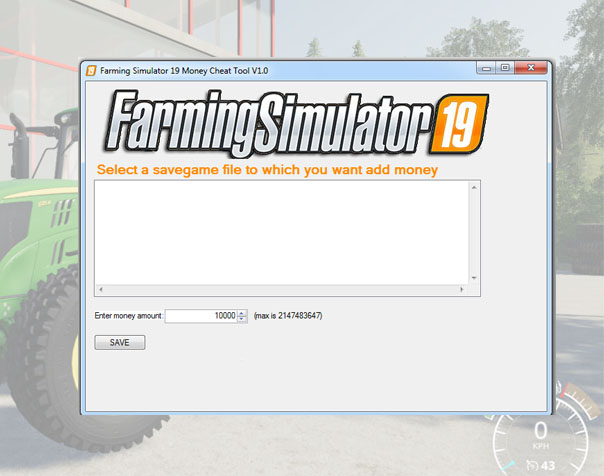 FS 19 - Money Cheat Tool V1.0 - Farming mod, LS22 download!