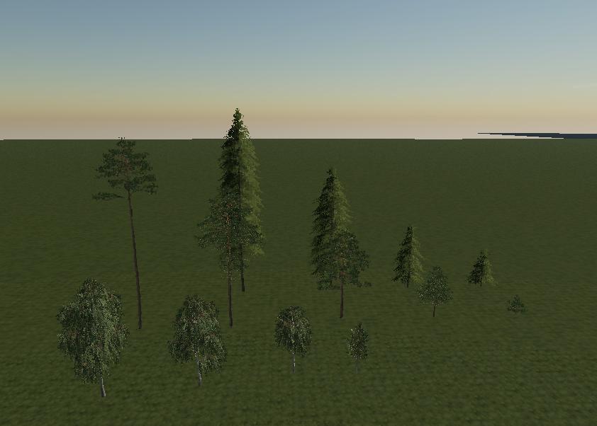 Mod TREES V1.0 - Farming Simulator 22 mod, LS22 Mod download!