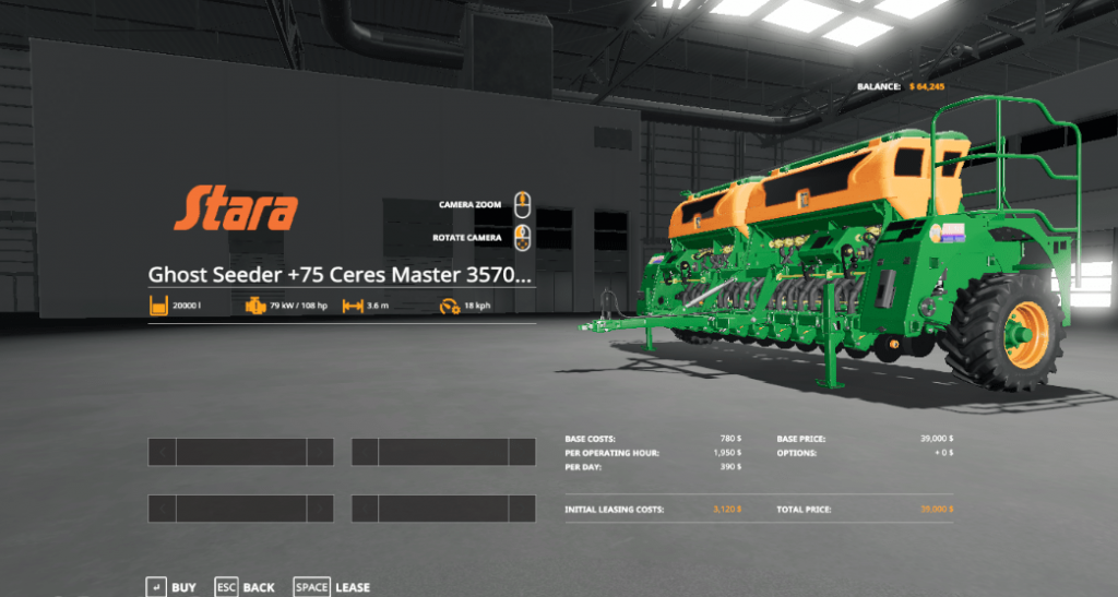 Crazy Ghost Multi Seeder 75m Fs19 Farming Simulator 22 Mod Ls22 Mod