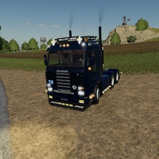 SCANIA 143 6x4 v1.0 Truck - Farming Simulator 22 mod, LS22 Mod download!