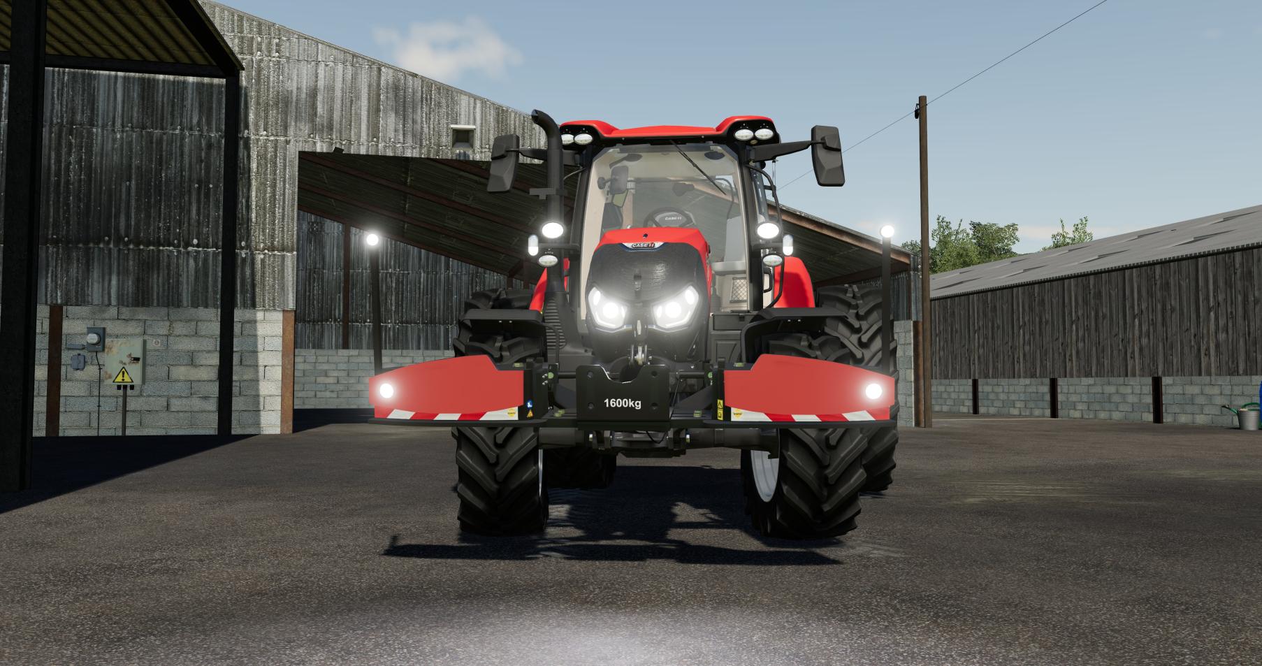 Weight Agribumper V10 Farming Simulator 22 Mod Ls22 Mod Download