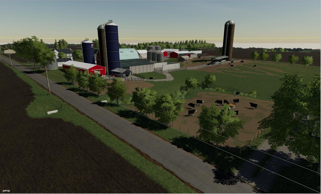 Fs 19 Farms Of Madison County 4x Map V10 Farming Simulator 22 Mod