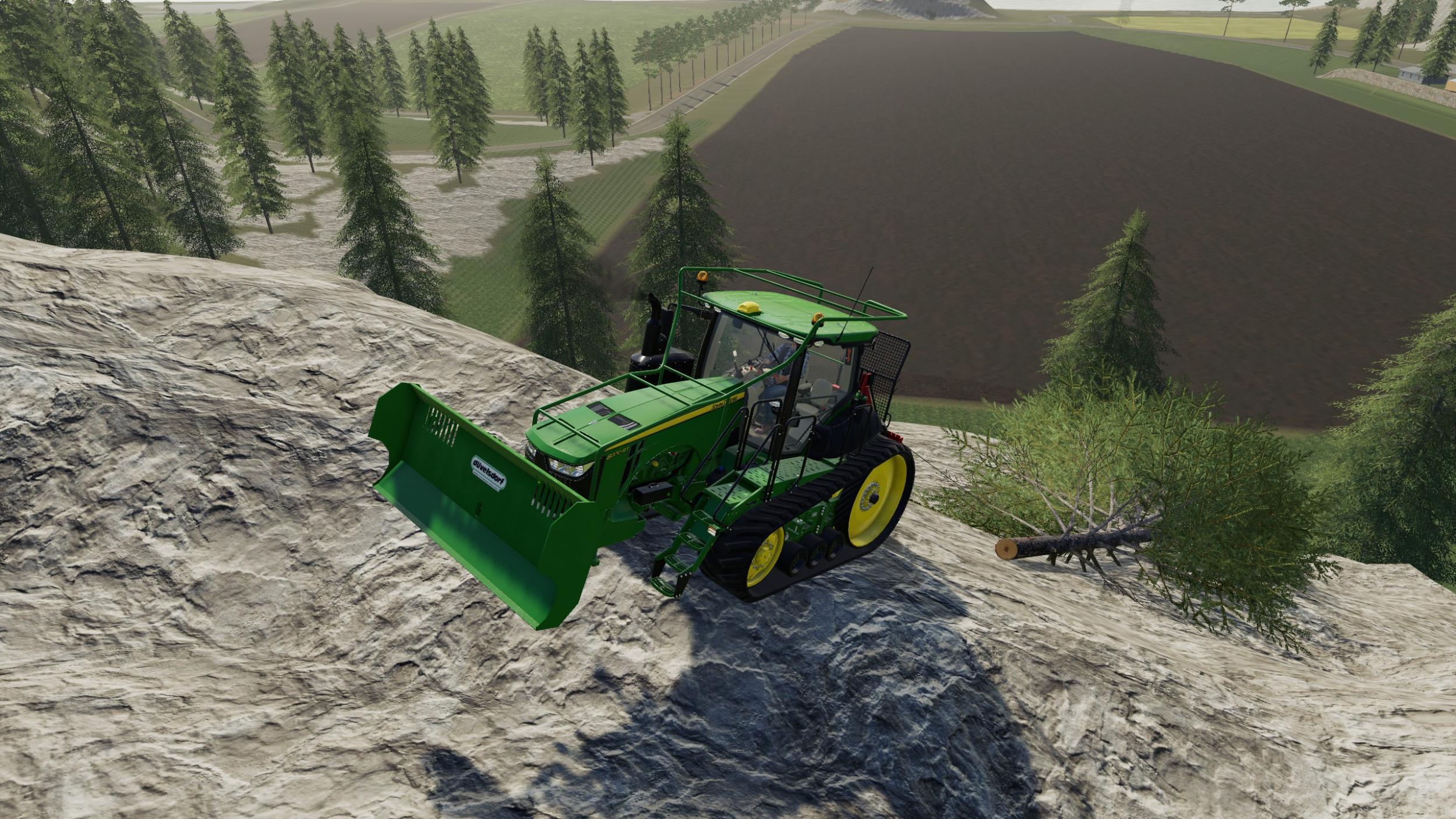 Mod John Deere 8rt Forest Edition V10 Farming Simulator 22 Mod Ls22