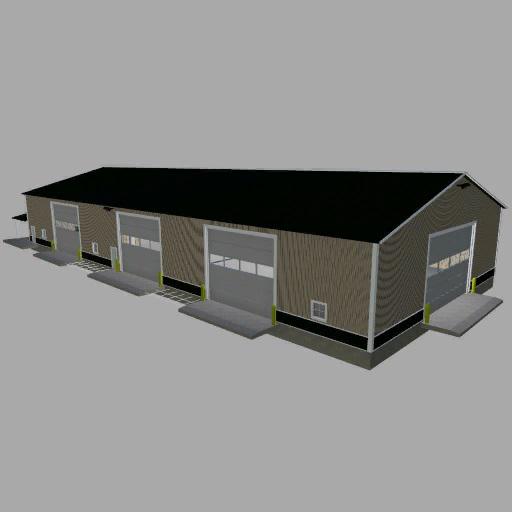 ls19 72x160 workshop shed v1.0.0.0 - farming simulator 19
