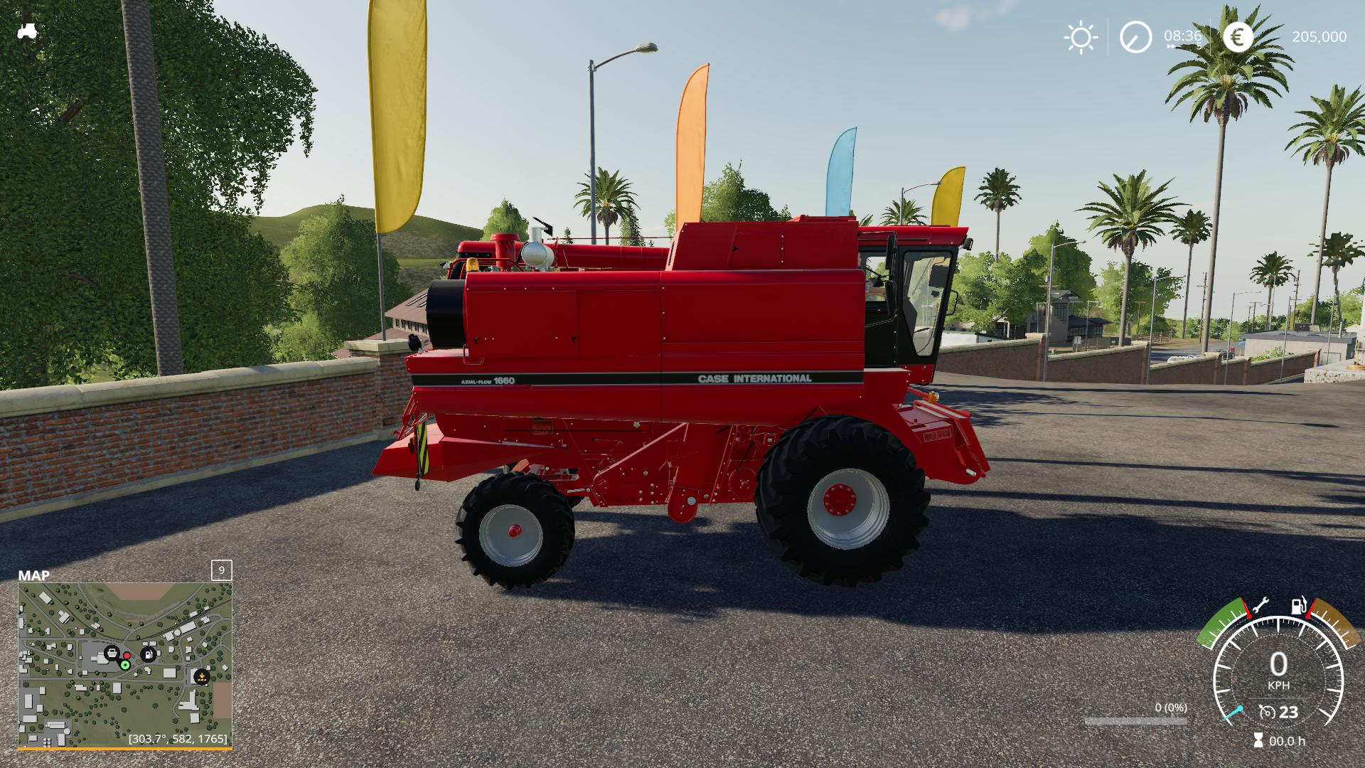 Combine Case Ih 1660 Lightextension V10 Farming Simulator 22 Mod