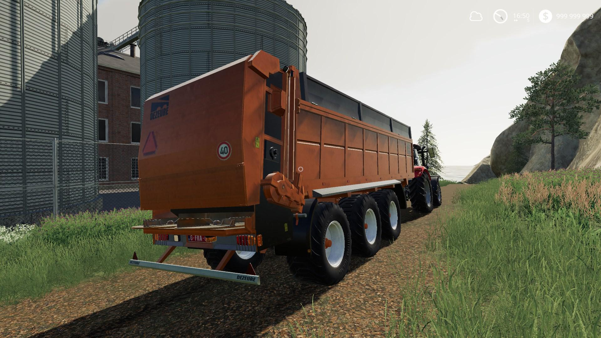 Ls19 Dungstreuer Dezeure Tridem V1000 Farming Simulator 19 Mod