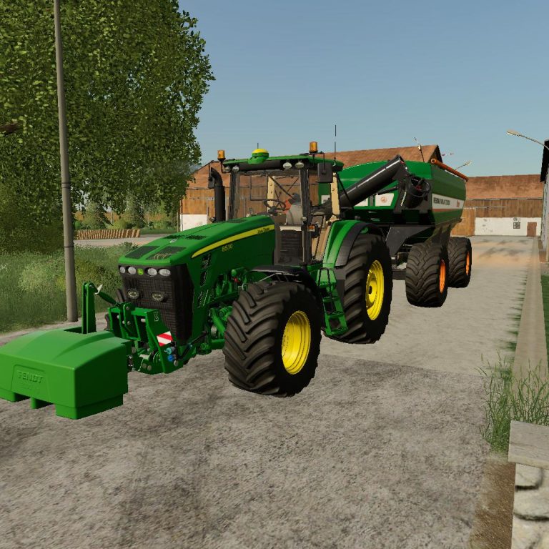 ls2019 john deere 8030 v12  farming simulator 19 mod