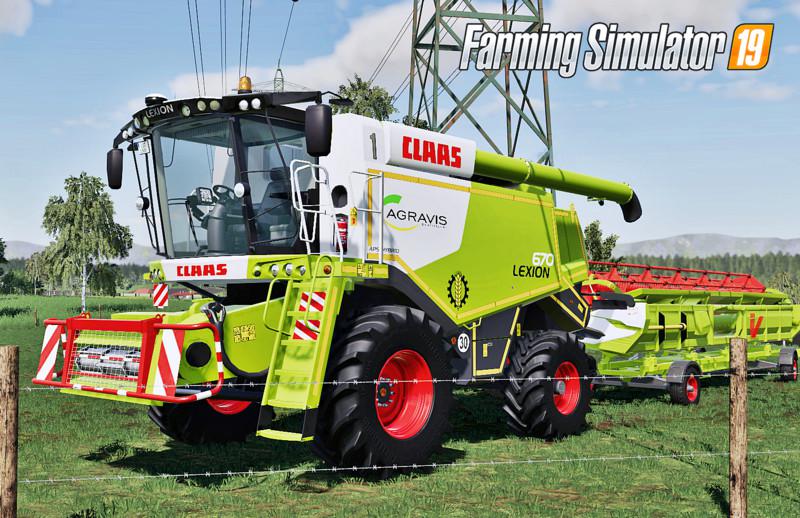 Combine Claas Lexion 600 Series V2000 Farming Simulator 22 Mod