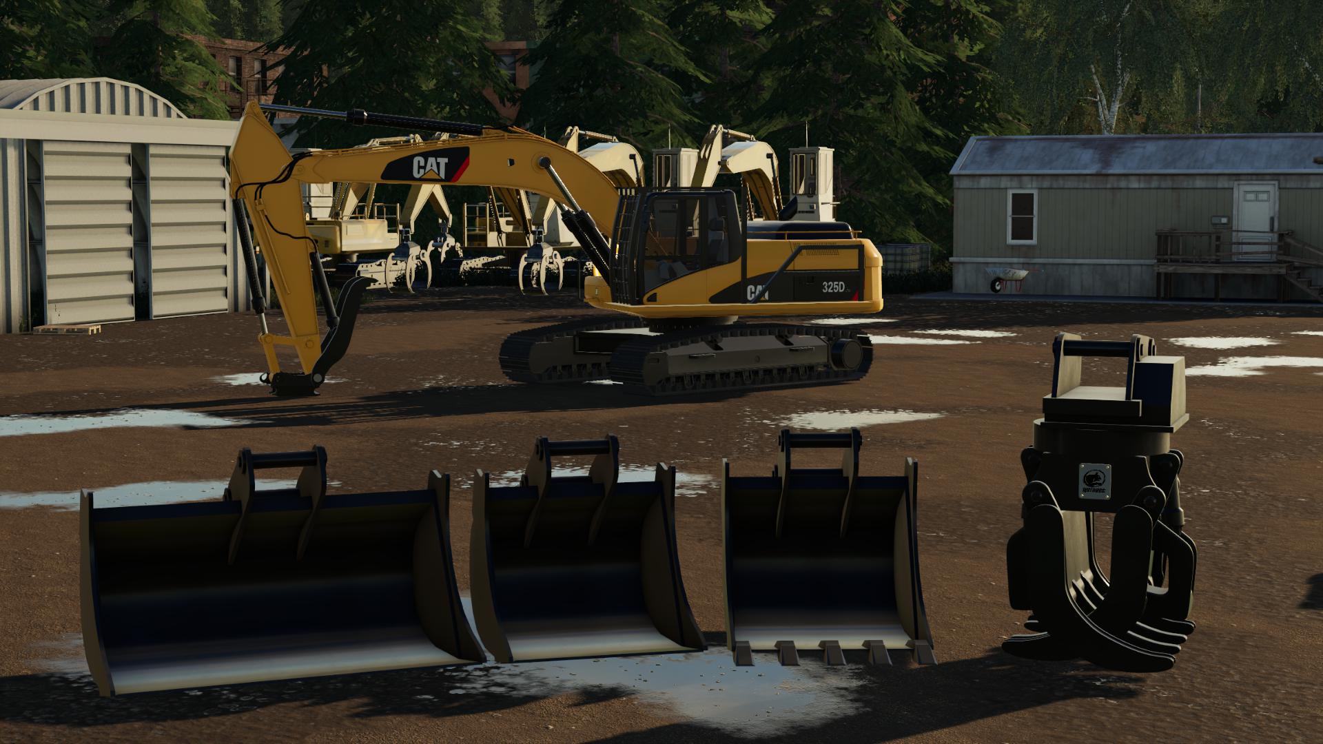 excavator buckets