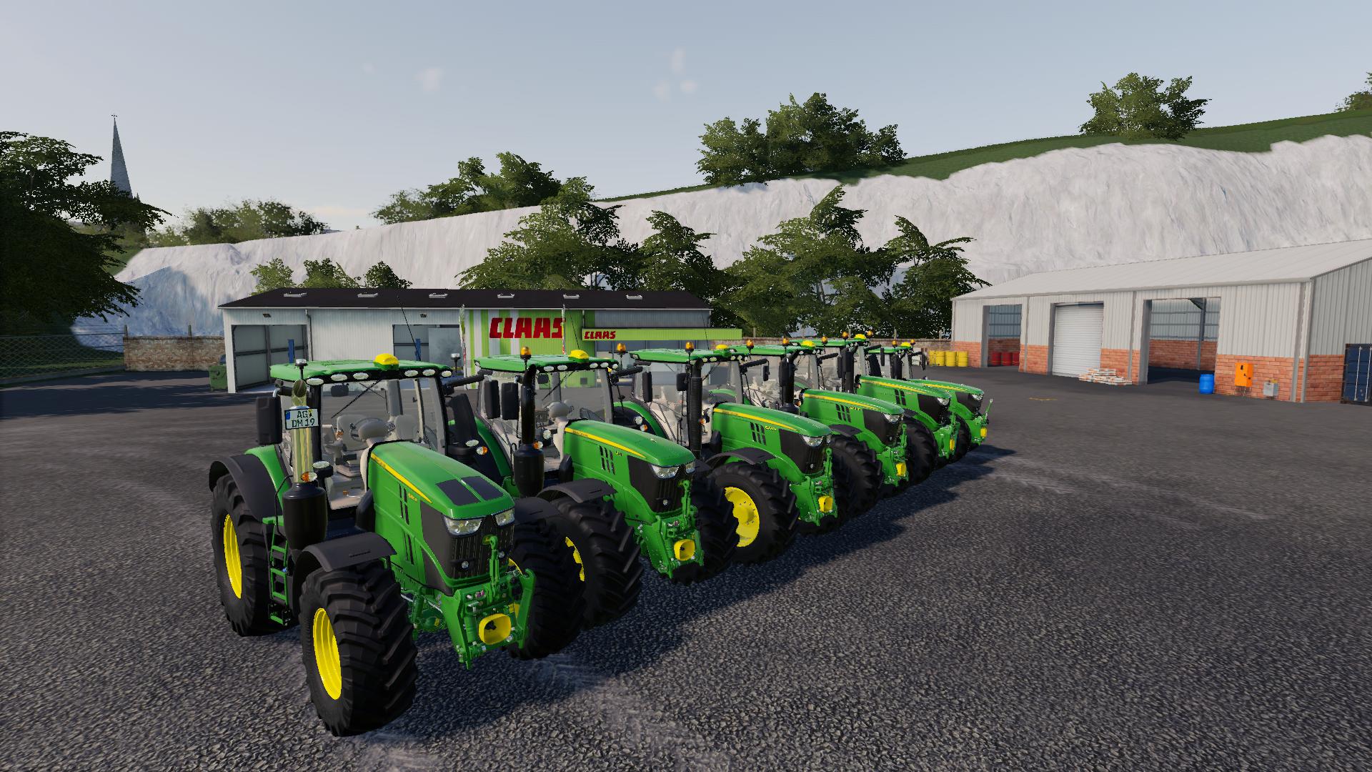 Ls 19 John Deere 6r Tractor Pack V10 Farming Simulator 22 Mod Ls22