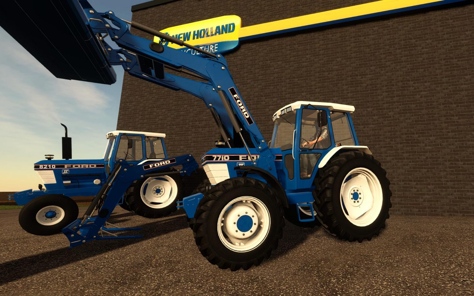 Tractor Ford 10 Series Large v1.0 - Farming Simulator 22 mod, LS22 Mod