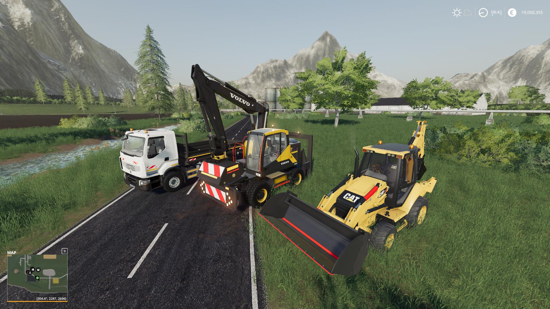 FS 19 TP Pack For Volvo 150 EWR150E v1.0 Farming