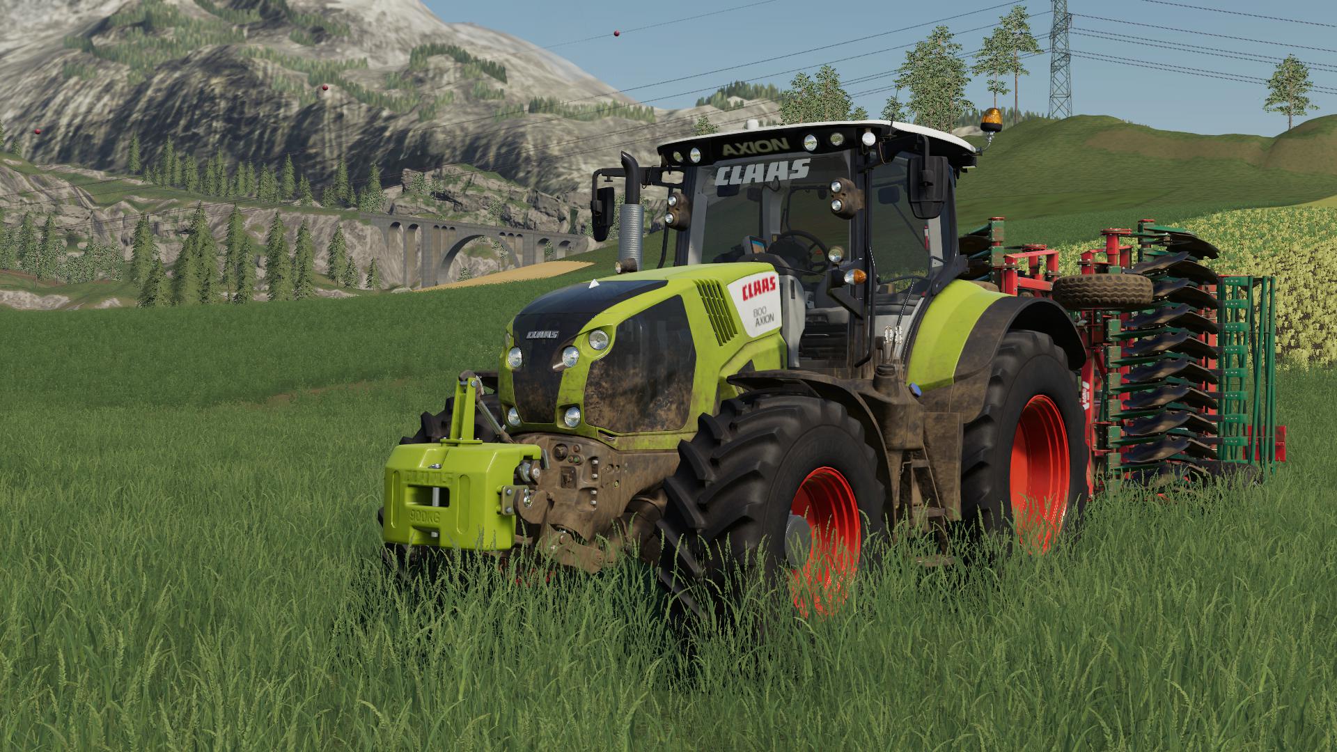 Ls19 Claas Axion 800 V11 Farming Simulator 19 Mod Ls19 Mod Download