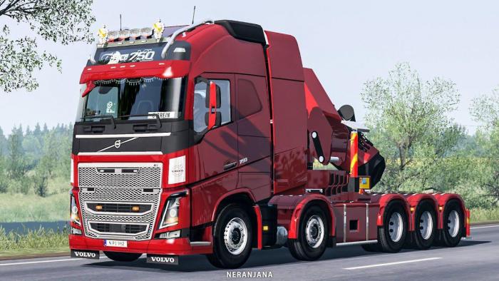 VOLVO FH16 2012 MEGA MOD BY RPIE V1.39.0.46 LS 19