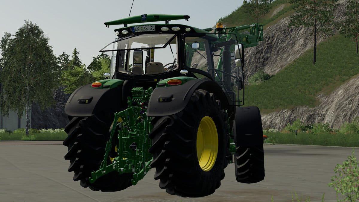 Ls 19 John Deere 6r Series With 643r Front Loader V11 Farming