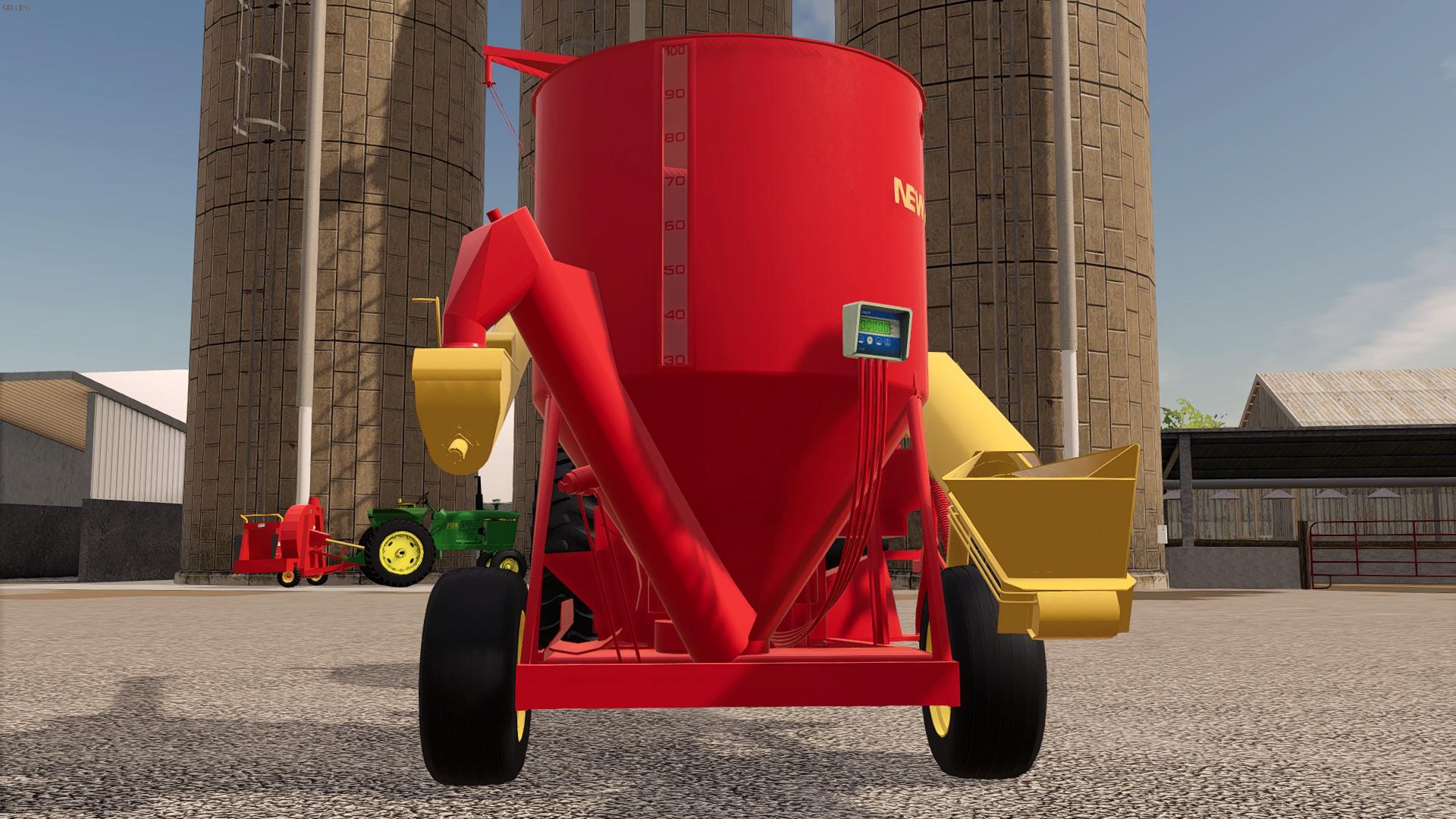 LS19 New Holland 353 Grinder Mixer v1.0 - Farming Simulator mod, LS22 Mod download!
