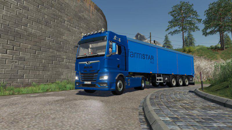 LS22: Mann Tgx 2020 v 1.3.0.0 LKWs Mod für Landwirtschafts