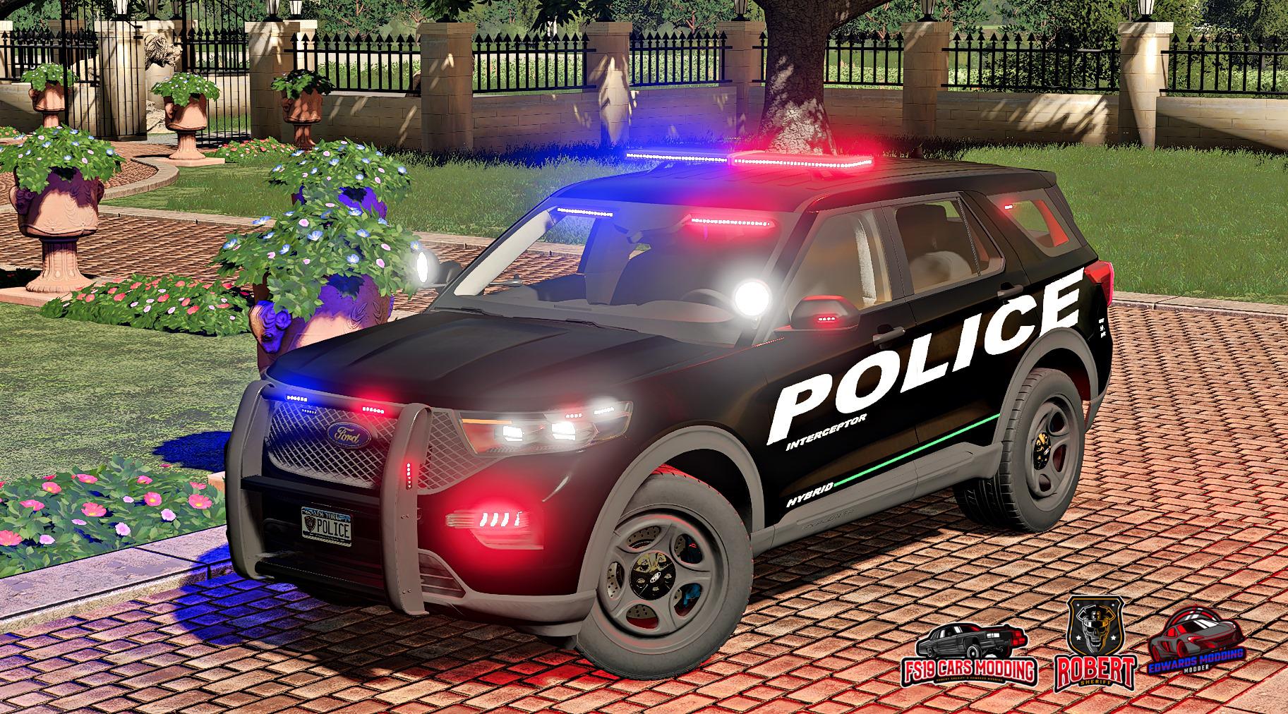 Mod Ford Explorer 2020 Police Interceptor V10 Farming Simulator 22