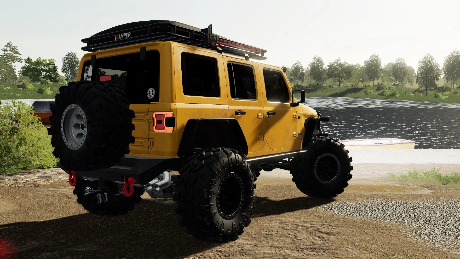 FS 19 Jeep Wrangler 2020  - Farming Simulator 22 mod, LS22 Mod download!