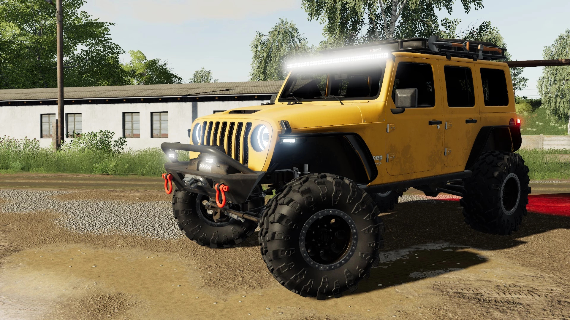 FS 19 Jeep Wrangler 2020  - Farming Simulator 22 mod, LS22 Mod download!