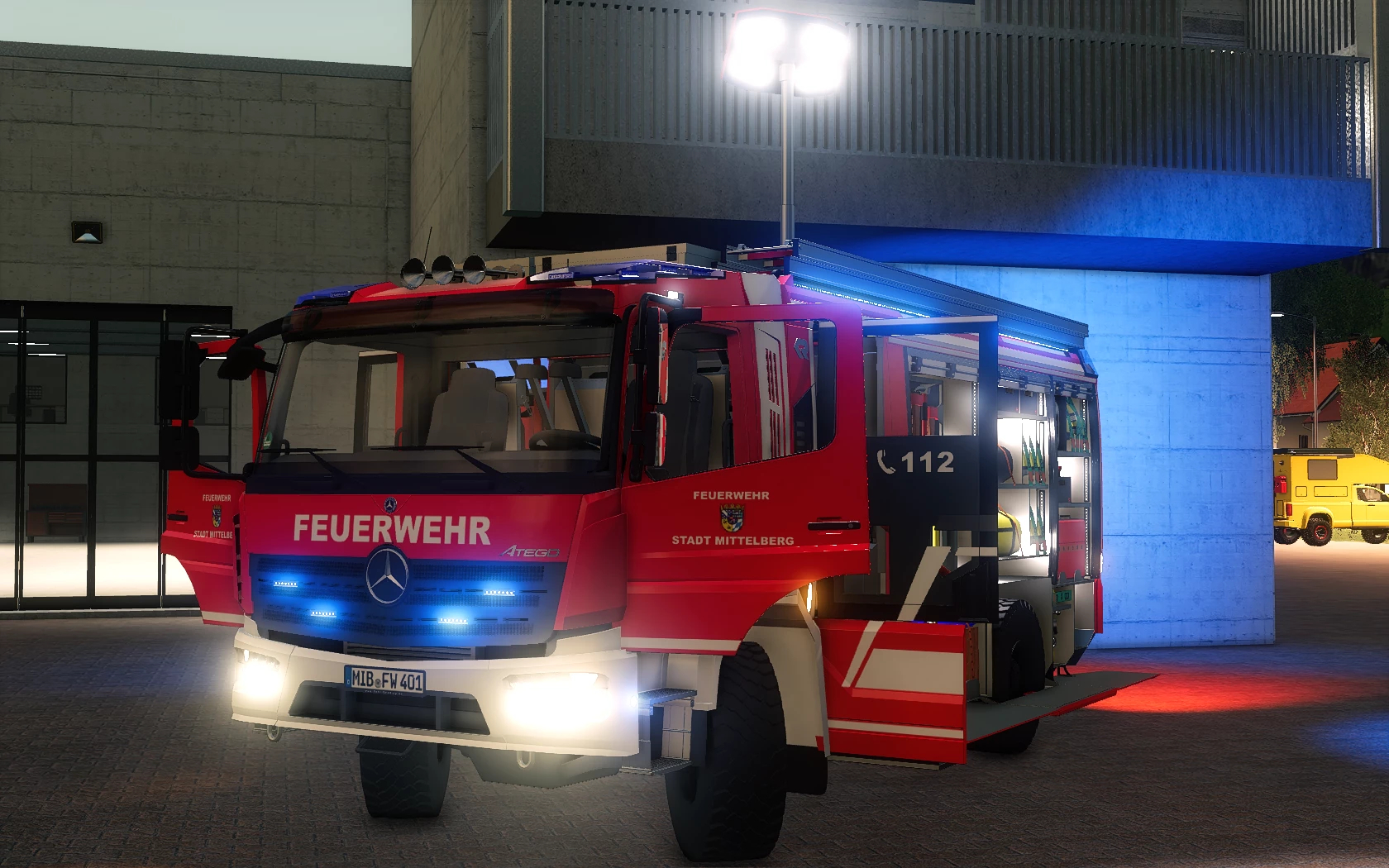 Fire Truck Rosenbauer
