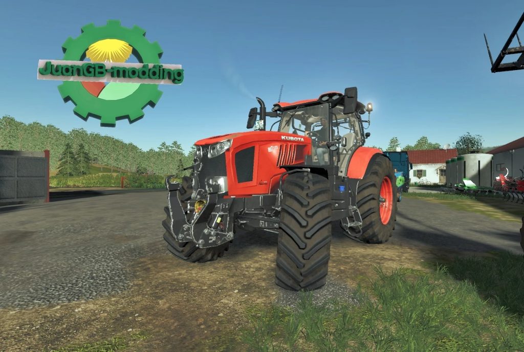 Tractor Kubota M7 V10 Farming Simulator 22 Mod Ls22 Mod Download