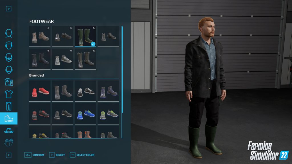 Look at the new character creator in FS22!