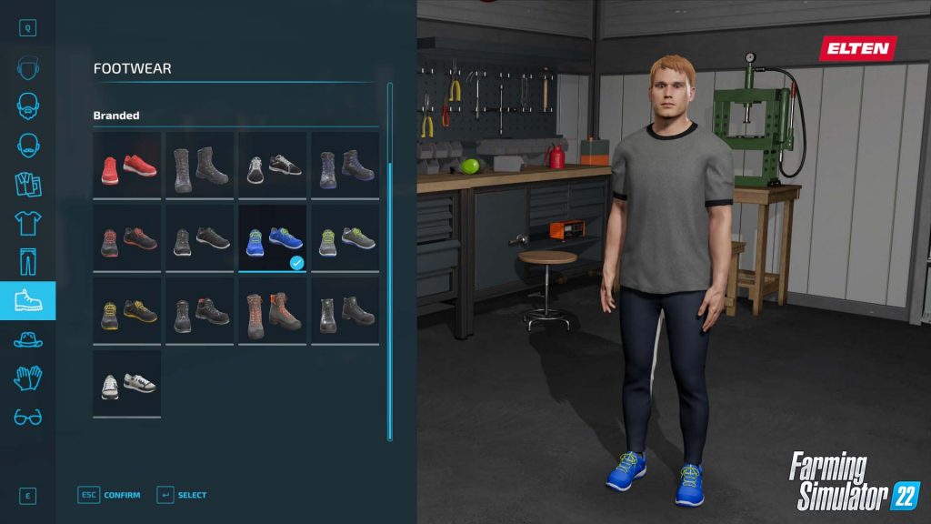 Look at the new character creator in FS22! 
