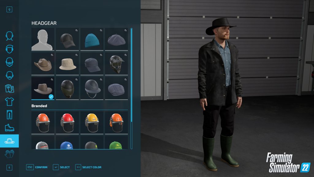 Look at the new character creator in FS22!