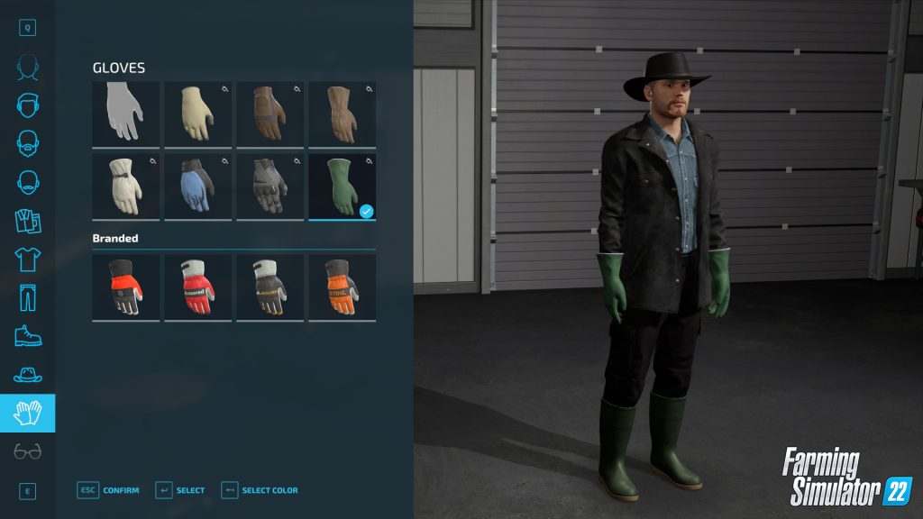 Look at the new character creator in FS22!