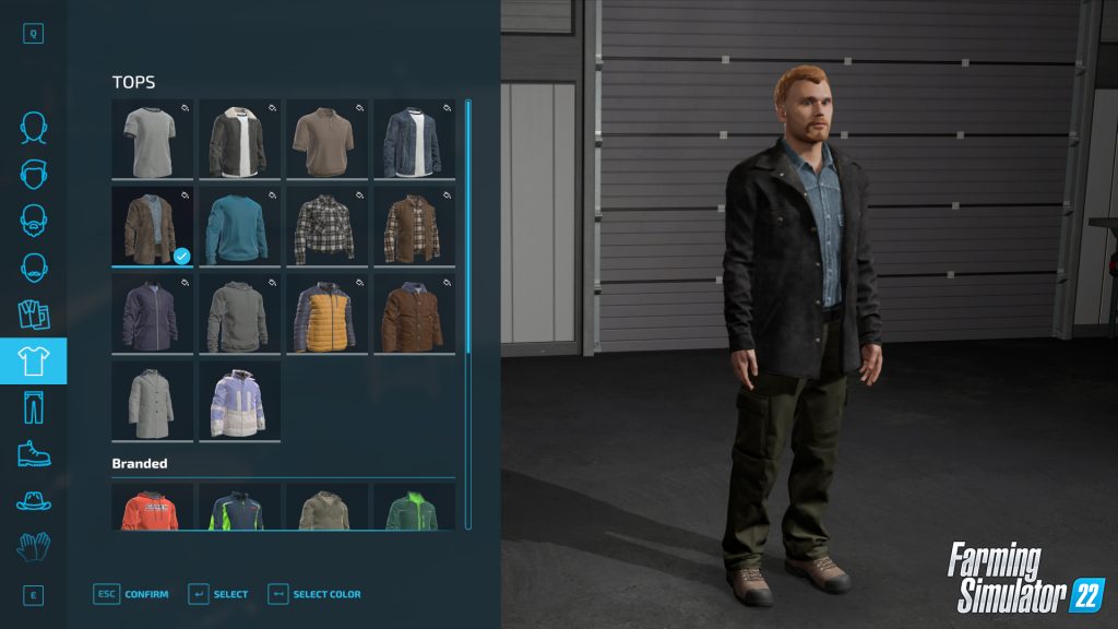 Look at the new character creator in FS22! 