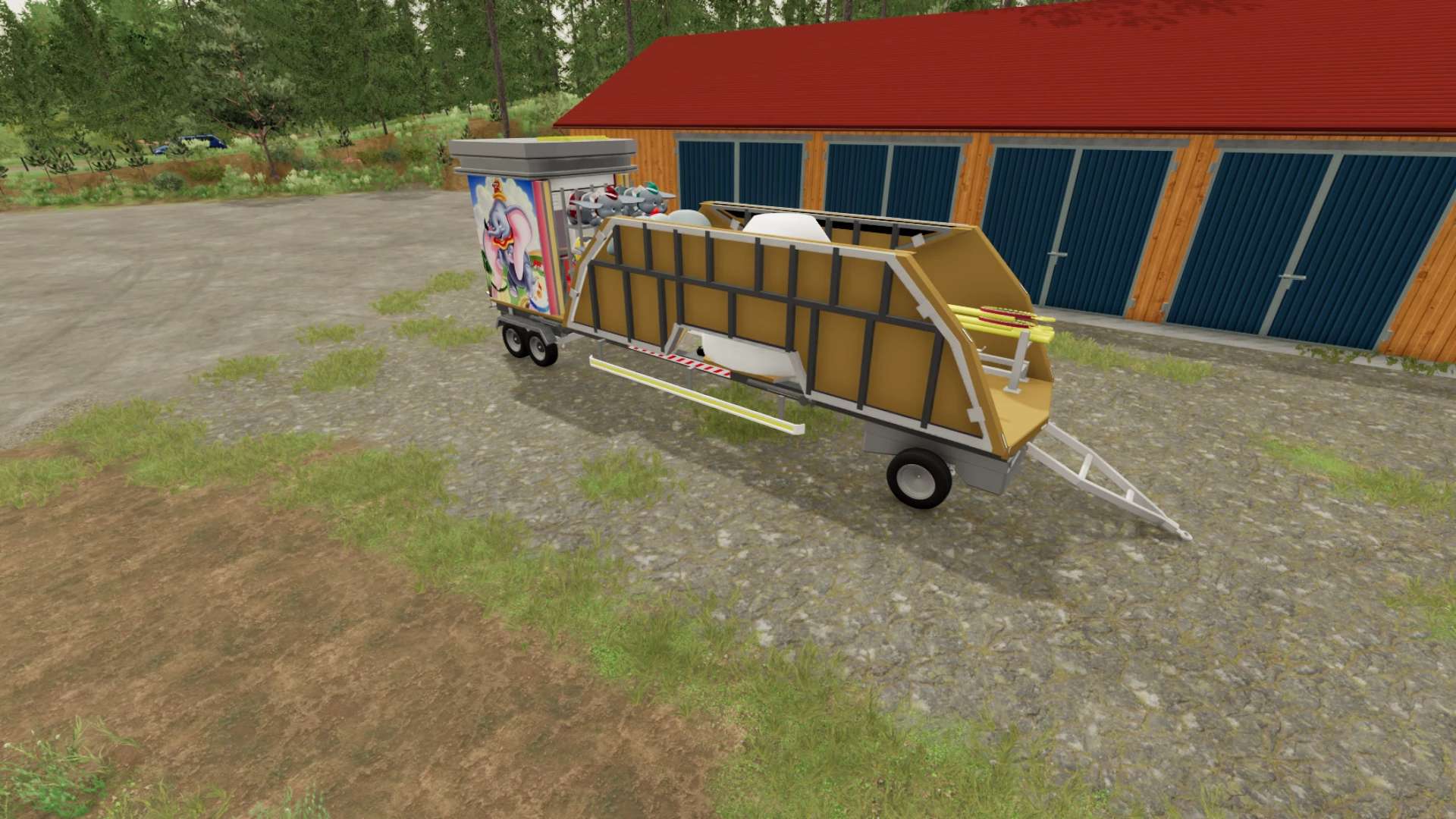 Ls22 Funfair Trailers Pack V10 Farming Simulator 22 Mod Ls22 Mod