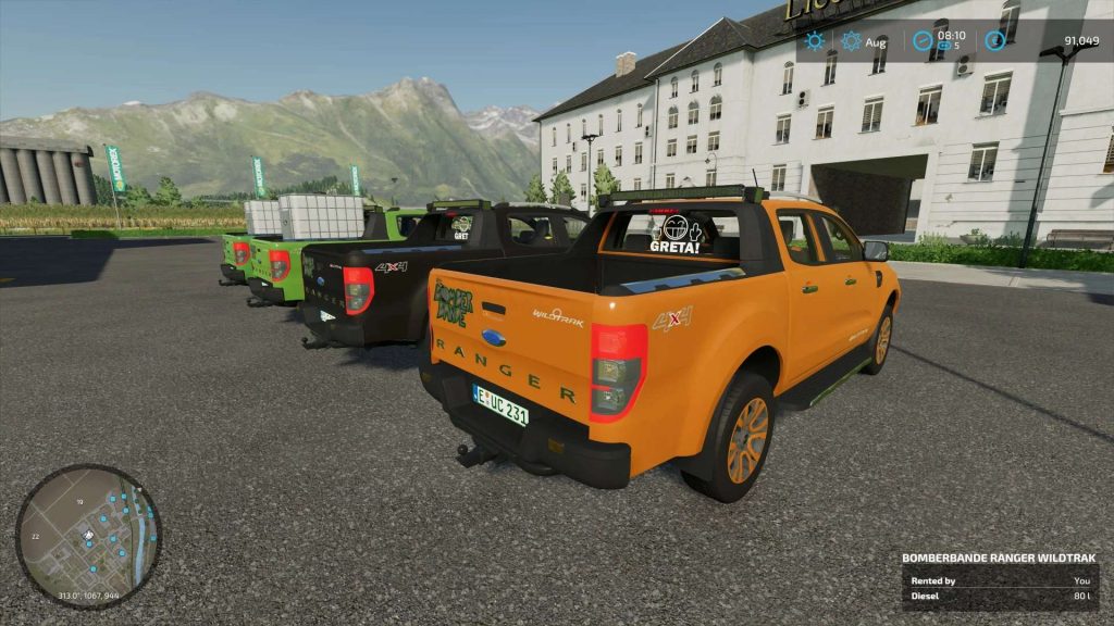 LS22 Ford Ranger v1.1.0.0 - FS 25 modding - LS25 Mod download!
