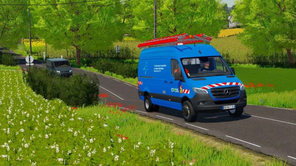 LS22 Mercedes Benz Sprinter 4x4 Gen 3 Enedis v2.5.0.0 - FS 25 modding ...