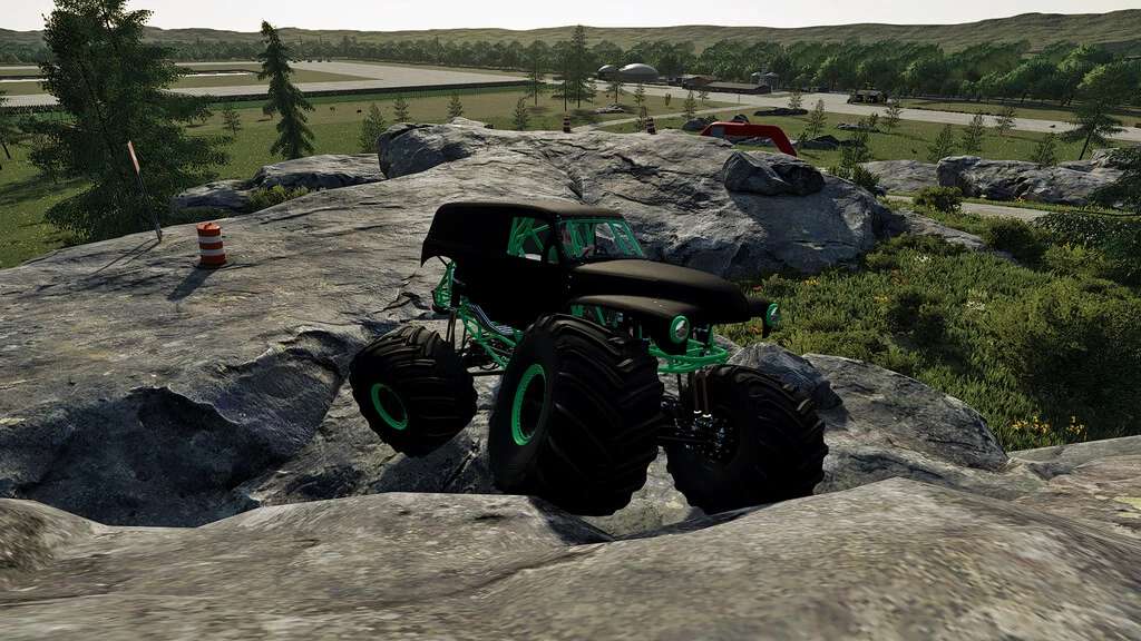 LS22 Monster Truck v1.0.0.0 Farming Simulator 22 mod, LS22 Mod download!